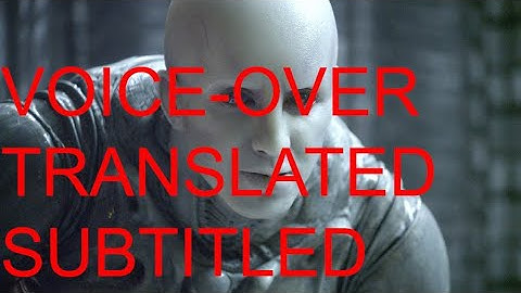 Full Engineer and David Dialog Translated & Subtitled from Deleted Scene Prometheus (2012)