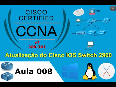 ?? 008 Atualização do Cisco IOS Switch 2960 - Laboratório Prático Cisco CCNAv7 200-301