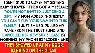 I Sent $10K to Cover My Sister’s Baby Shower — Then Got a Message: “You’re Not Invited. Just...