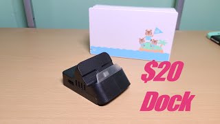 $20 Nintendo Switch Dock - PURBHE Upgraded Dock vs Original Dock - Better than Original?