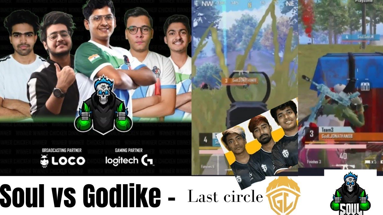 Soul Vs Godlike | Soul 16 kills Chicken Dinner | Goblin Vs Jonathan ...
