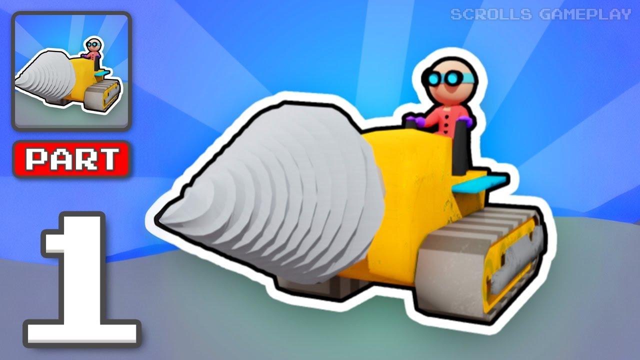 Mad Professor: Demolisher - Gameplay Walkthrough Part 1 - Mad Scientist Rampage (iOS, Android)