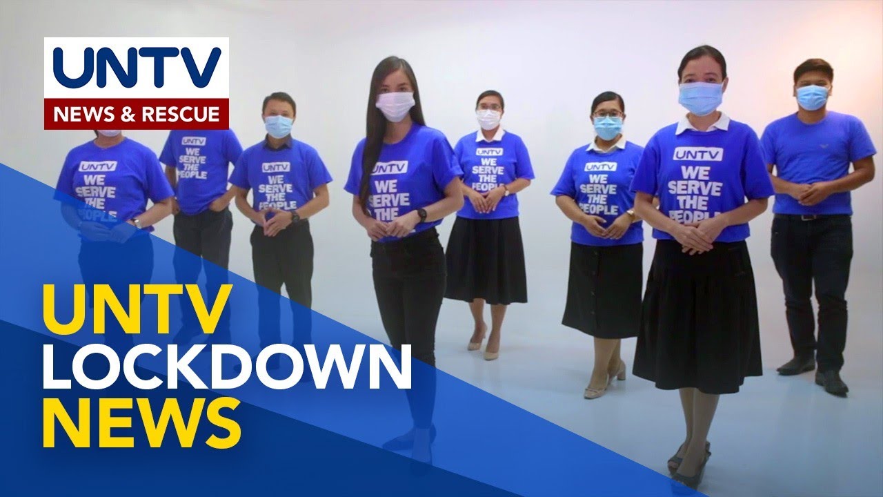 UNTV COVID-19 Lockdown News Operations - YouTube
