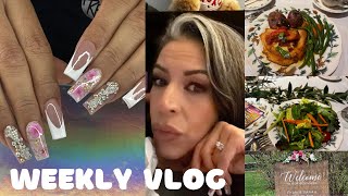 WEEKLY VLOG/WEIGHT LOSS QUESTION/TARGET HAUL//WEDDING DAY/PACKING FOR MY SOLO TRIP/FITMOM OVER 40