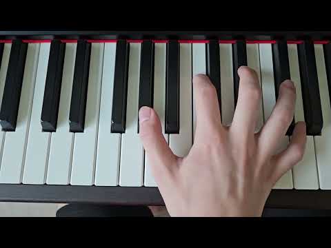 plage coquillage (first kiss song) piano