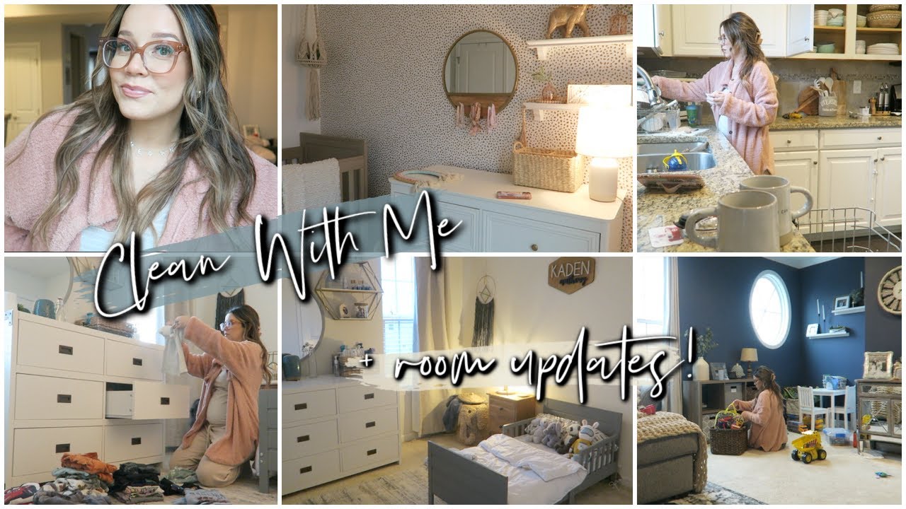 УБОРКА СО МНОЙ + Обновления комнаты, Новая детская кроватка Кейдена!