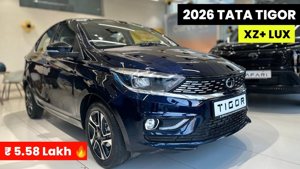 2026 Tata Tigor XZ+ LUX Detailed Walkaround | Tigor Top Variant | Safari Wali Luxury Saste Me