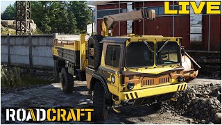 #18 RECUPERIAMO DAL FANGO LE LASTRE DI CEMENTO E FINIAMO IL PONTE - ROADCRAFT - GAMEPLAY ITA