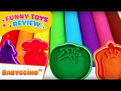 Babyccino Funny Toys Review - Candy Colors With Ice Cream And Funny Squishy Balls With Slime
