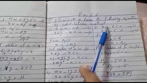 MATHS CLASS 8 CHAPTER 6 FACTORIZATION AND SIMULTANEOUS EQUATION EXCERCISE 6.6 REDUCE SYLLABUS NBF