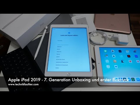 Apple iPad 2019 - 7  Generation Unboxing und erster Eindruck