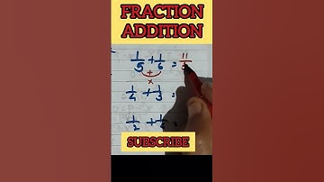 Fraction Addition#short #shorts #shortsfeed #trending #viral #fraction addition #maths #tricks #add