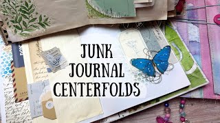 10 AMAZING Ideas for your Junk Journal Centerfold