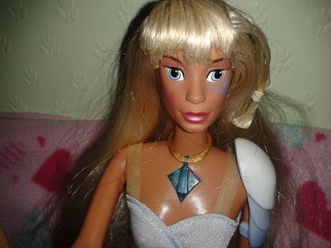 Ultra Rare Disney Princess Kida Doll Atlantis 2001 