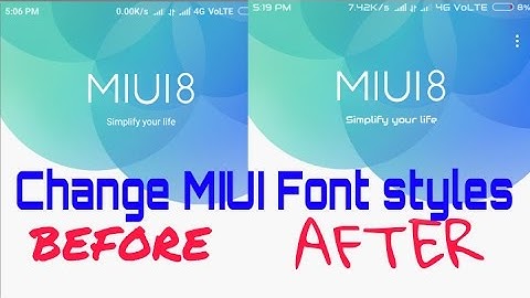 How to change font styles in any MIUI without root 100% working