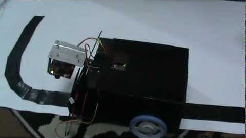 UTHM Line follower robot using Camera sensor -musQ