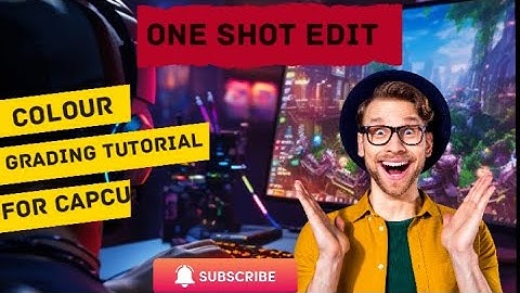 Capcut pe colour grading kaise kare (one shot tutorial) @littleeditor2k