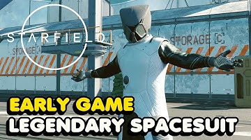 Early Game LEGENDARY MANTIS SPACESUIT & Razorleaf Spaceship in Starfield