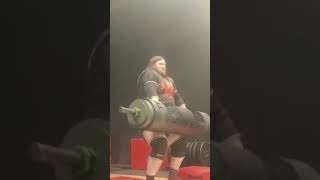 strict log press, 215lbs/98kgs for 3 reps