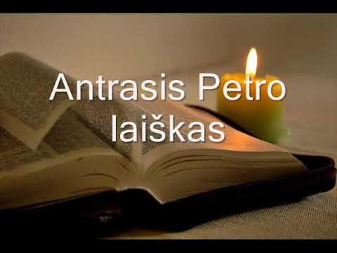 22.(Lithuanian) garso Biblija. Naujasis Testamentas. Antrasis Petro laiškas