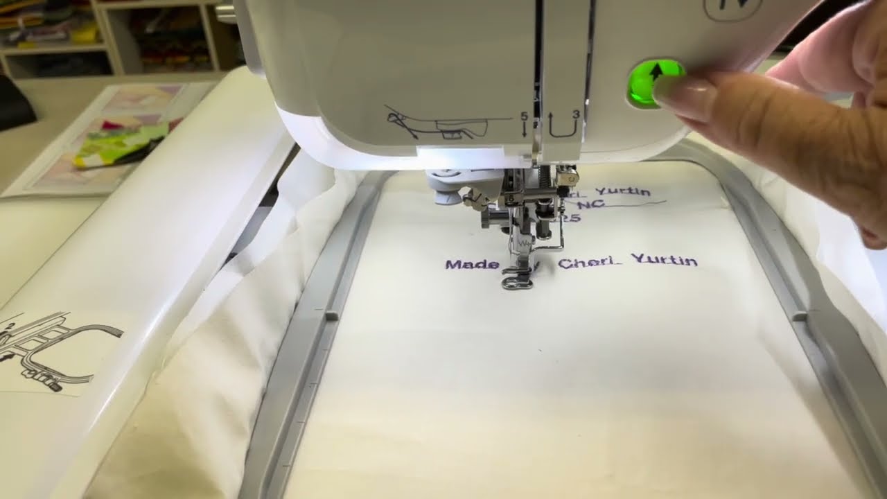 Machine Embroidery Quilt Labels