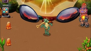 Getting amber island floogull in my singing monsters