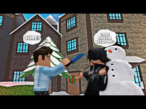 ASKING PEOPLE FOR WEAPONS THEN SURPRISING THEM WITH A GODLY IN MM2!