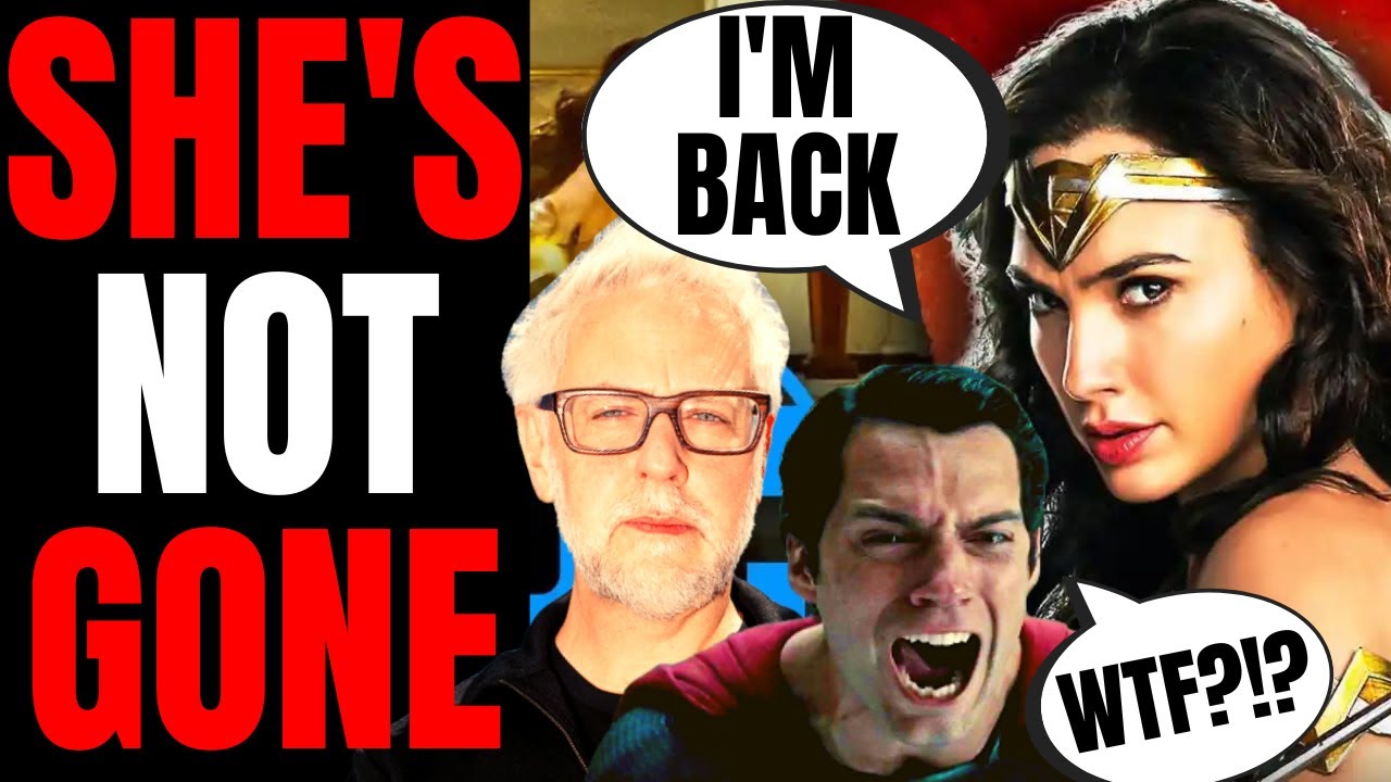 Gal Gadot STILL Doing Wonder Woman 3 For James Gunn And DC | Is Henry Cavill The ONLY One Fired?!?