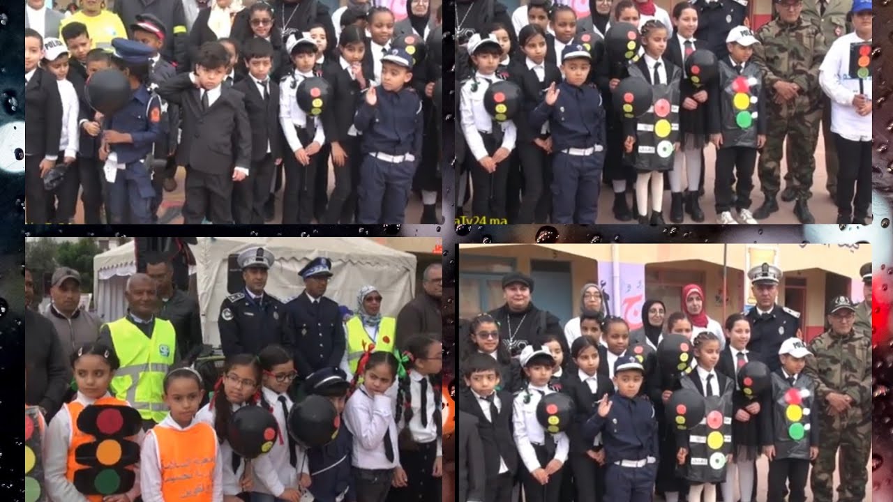 تخليد اليوم الوطني للسلامة الطرقية بمدرسة الركيبي تحت شعار من أجل الحياة. 2023