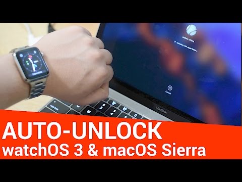 Auto-Unlock: Log into macOS Sierra by Wearing Apple Watch