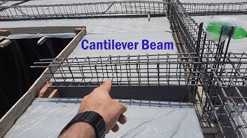 Cantilever Beam Reinforcement Details practically