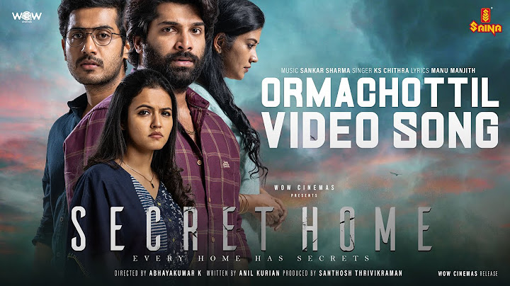 Ormachottil Video Song | Secret Home | KS Chithra | Sankar Sharma | Manu Manjith | Sshivada | Aparna