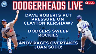 DodgerHeads Live: Clayton Kershaw chasing 3,000 strikeouts; Dodgers sweep, Shohei Ohtani next start