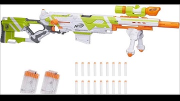 [Review] Nerf Modulus Longstrike Review, Firing Demo- THE NEW LONGSTRIKE!?