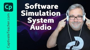Working with Software Simulations System Audio in Adobe Captivate Classic