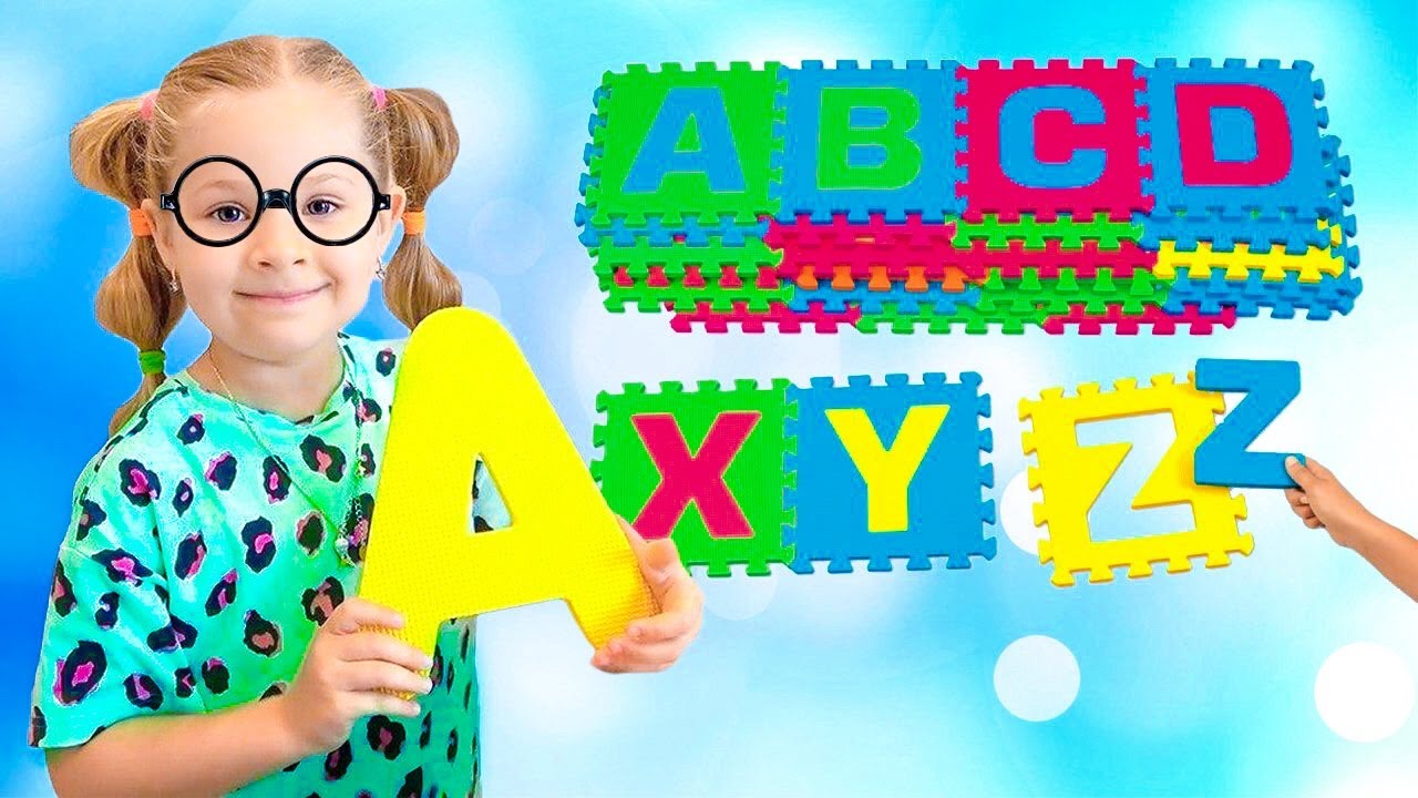 Abc Song + More Nursery Rhymes \U0026 Kids Songs - Diana Roma Show