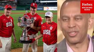 'The Democrats Fought Hard': Jeffries Reacts To Dems Losing Congressional Baseball Game To GOP