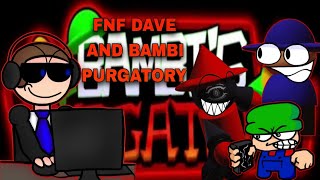 FNF DAVE AND BAMBI PURGATORY (STORY MODE)