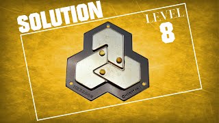 Cast Hexagon from Hanayama - Solution