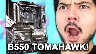 MSI MAG B550 TOMAHAWK AM4 ATX Motherboard