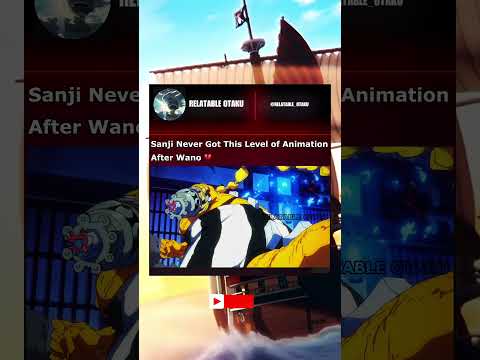 Sanji Never Got This Level Of Animation After Wano Onepiece Sanji Sanjivsqueen Wano Shorts 