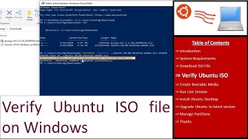 Verify Ubuntu ISO file on Windows - Ubuntu Installation Tutorial # 02