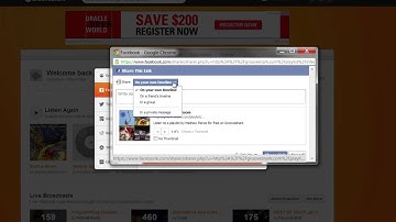 How to Embed My Grooveshark Playlist On Facebook : Advanced Facebook Tips