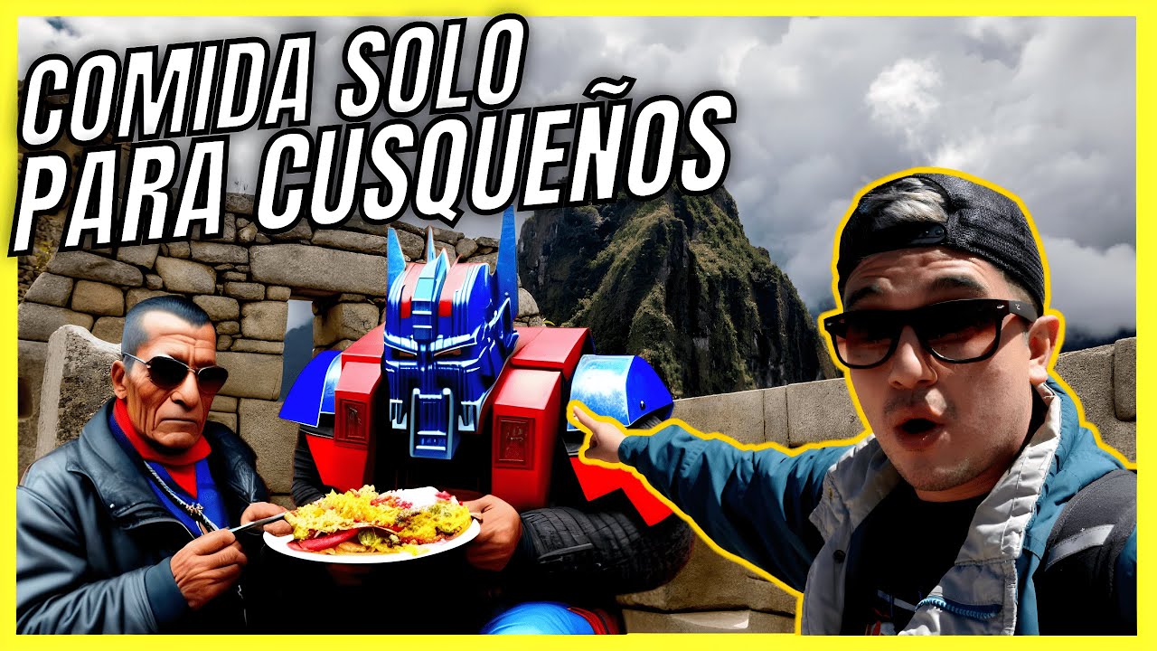 COMIDA BARATA EN CUSCO - PLATOS A SOLO 5 SOLES 🤑 ANDY VLOGS