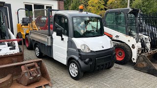 mini pick-up / aixam mega pritsche truck kubota diesel