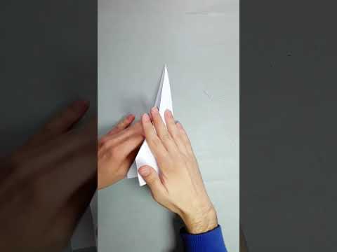 كيفية صنع طائرة ورقية تطير بشكل روعة Easy Origami Plane