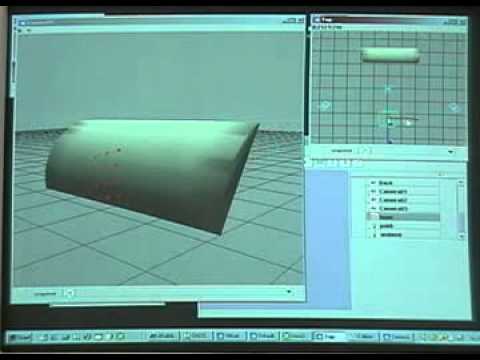A demo of  the Virtual Camera Software -  simulated laser illumination