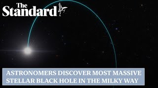 Astronomers discover most massive stellar black hole in the Milky Way