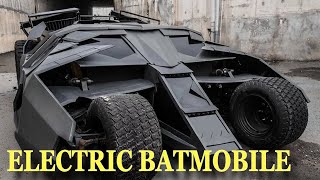 World’s First Fully Operational Electric Batmobile Created By Student