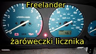 Land Rover Freelander-Brakujące Żaróweczki Licznika 💡 - Youtube